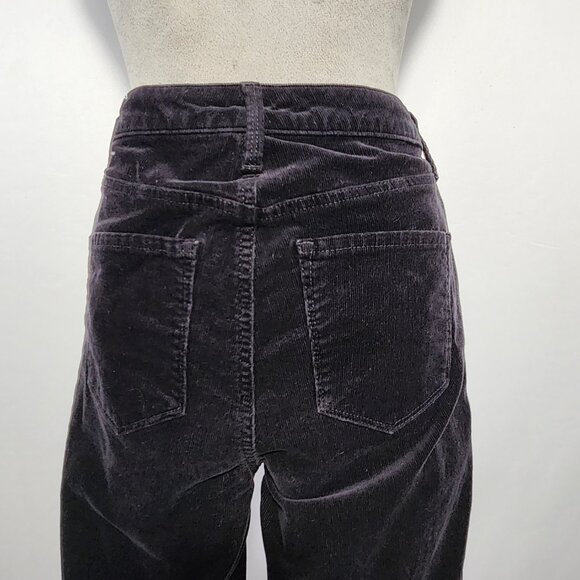 Talbots Women's Size 8 Black Five Pocket Belt Loop Corduroy Jegging Pants - Picture 8 of 15